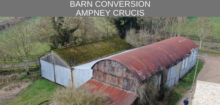 Full planning permission for the conversion of an agricultural barn into a family home