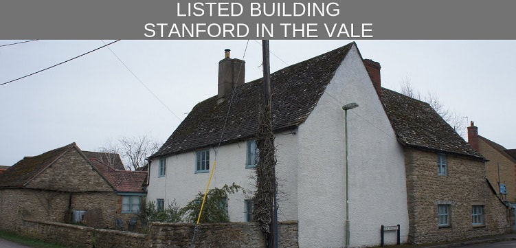 Listed building stanford in the vale - remodelling of a heritage asset
