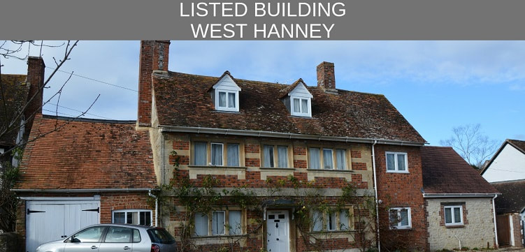 Planning permission for internal alterations for a Grade 2 listed building in West Hanney